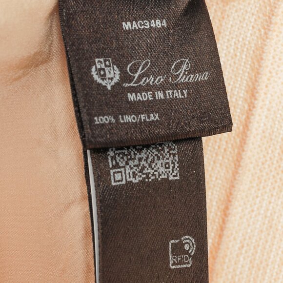 Loro Piana Rupert "Japanese Mirin" Natural Dyed Linen Bermuda Shorts - Picture 9 of 11